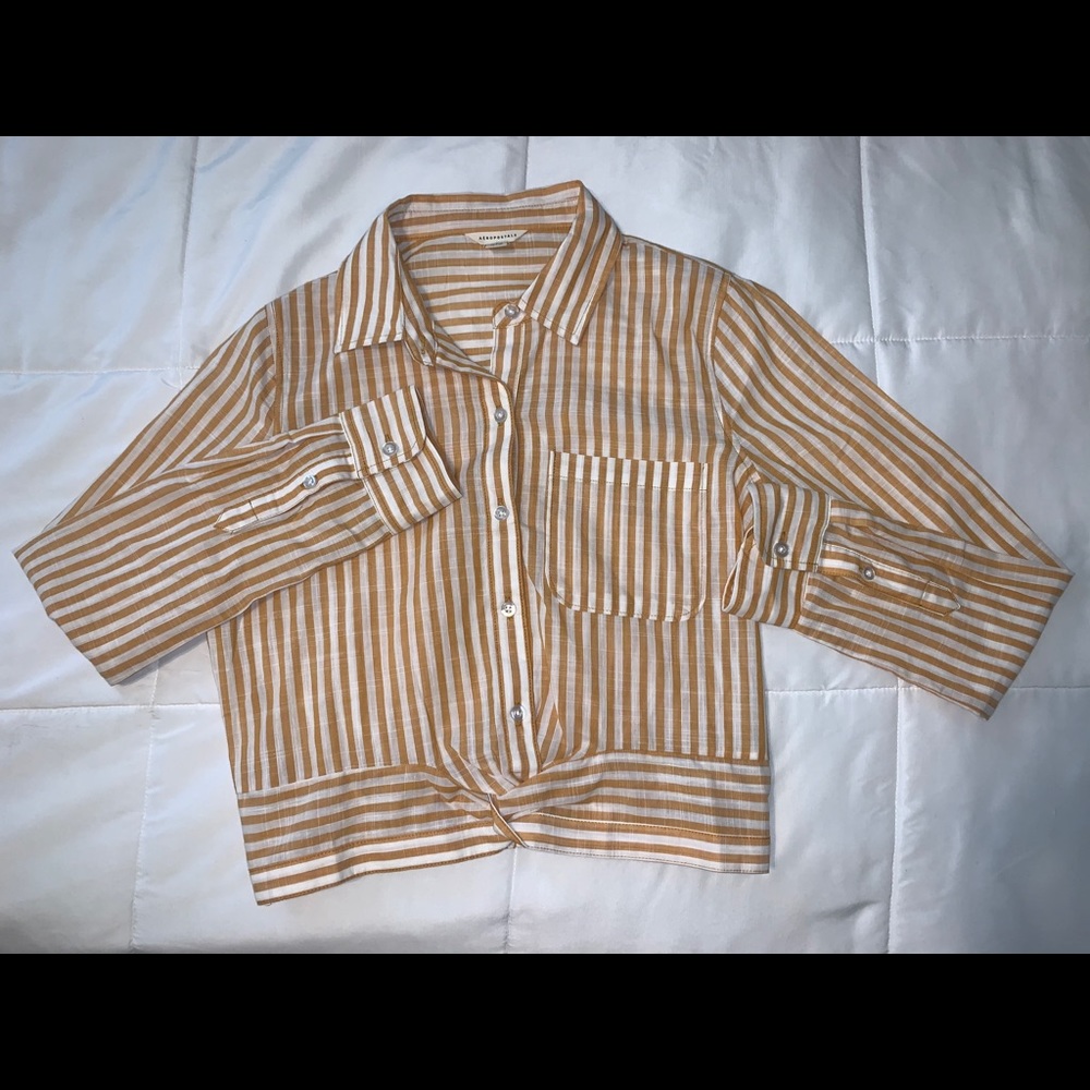 Aéropostale Long sleeve stripped shirt
